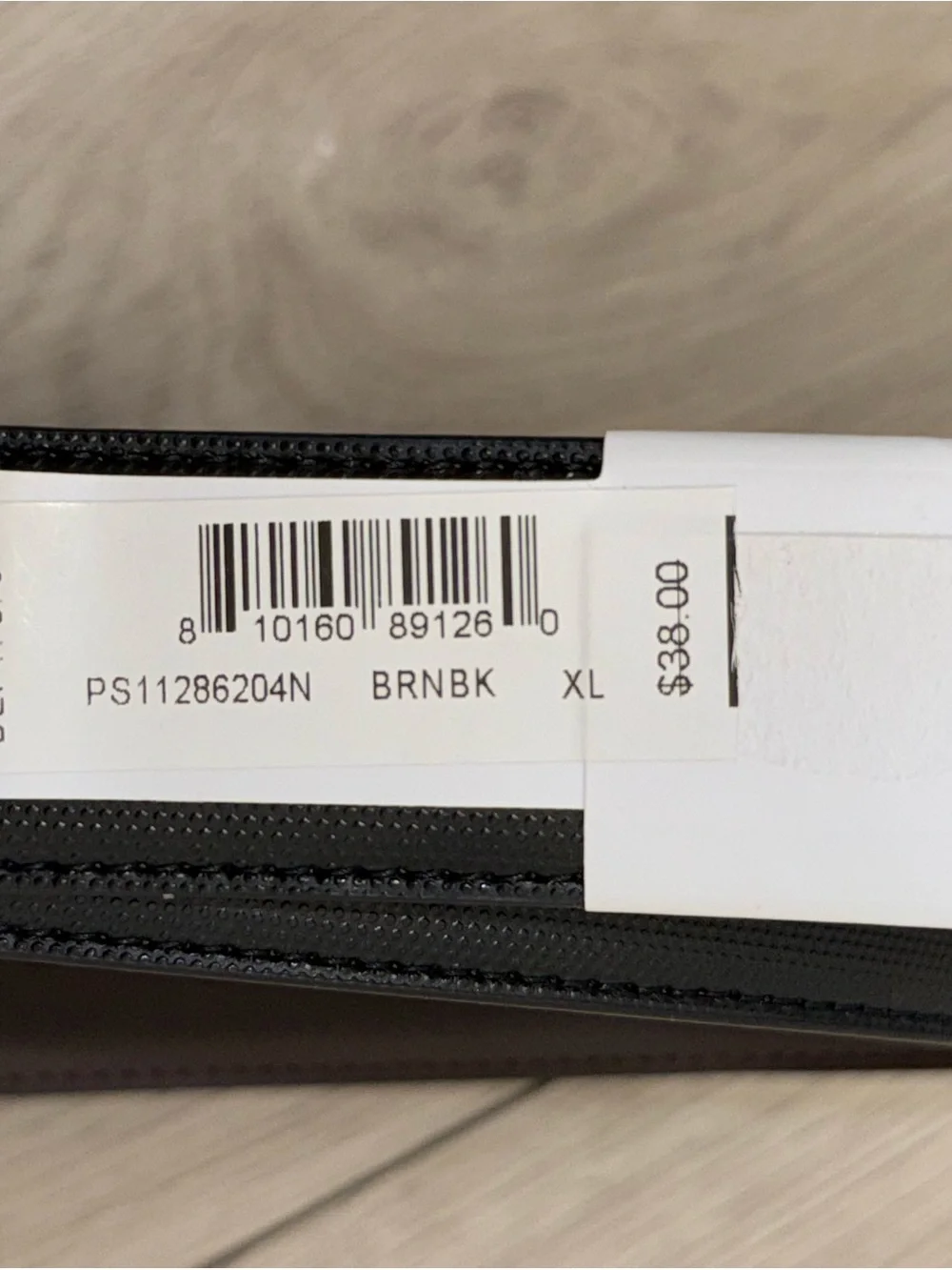 Nike Men’s Core Reversible Belt Black Brown XL 42-44 Gunmetal Swoosh Buckle NWT